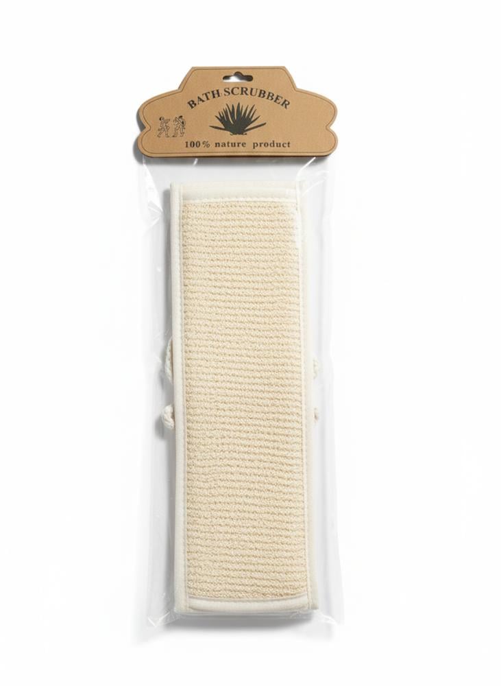 Exfoliating Back Scrubber Natural Fiber Bath Accessory