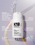 K18 Leave-In Hair Repair Mask - K18Peptide, Sulfate-Free - 50ml