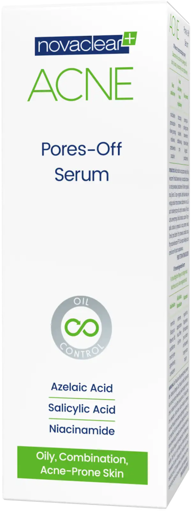 Face Serum for Dry Skin Pore Minimising Formula Novaclear 30ml