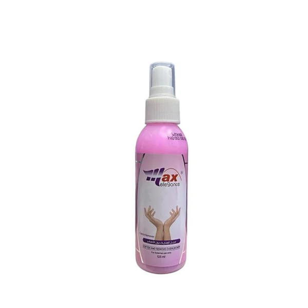 Max Elegance Nail Sanitizer Spray Cuticle Remover 125ml