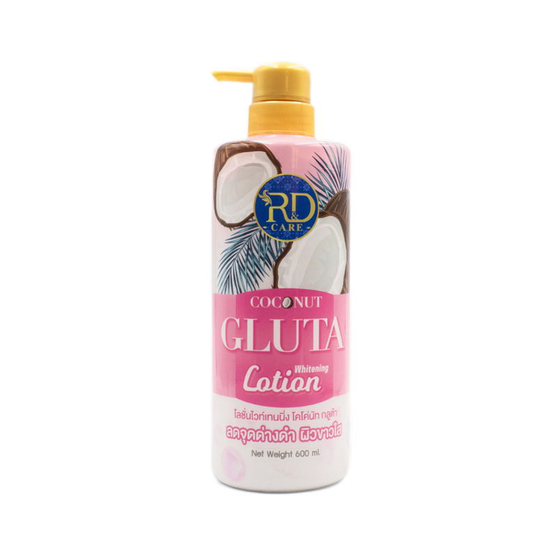 R&d Care Coconut and Glutathione Skin Brightening Lotion 600ml