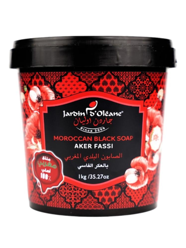 Garden Olian Moroccan Black Soap with Fassi Aker - 1000g