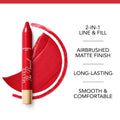 Red Lipstick Long Lasting Rouge Is Carmin 07 Bourjois 3g