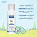 Foaming Baby Shampoo for Cradle Cap Mustela Newborn 150ml