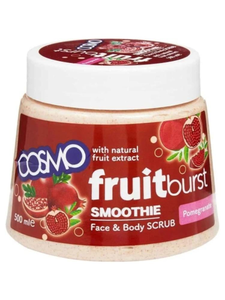 Cosmo Pomegranate Face and Body Scrub - 500ml