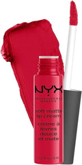 Lip Cream Matte Finish Amsterdam Red Shade Nyx Professional 8ml
