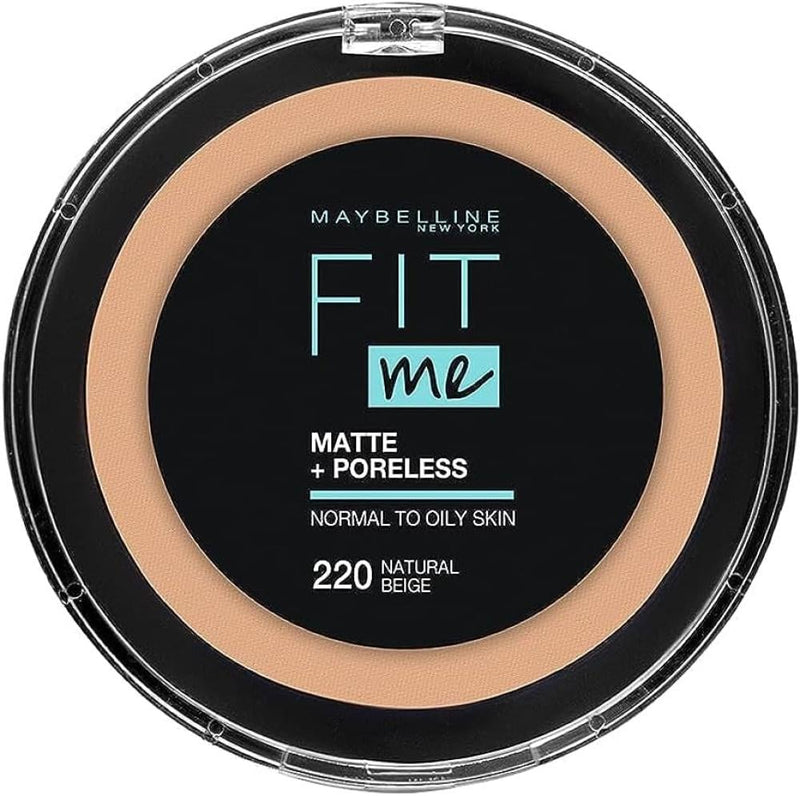 Matte Powder Poreless Natural Beige 220 Maybelline 8.5g