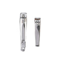 Nail Clippers for Thick Nails Stainless Steel Precision Set Beauty System 2pc