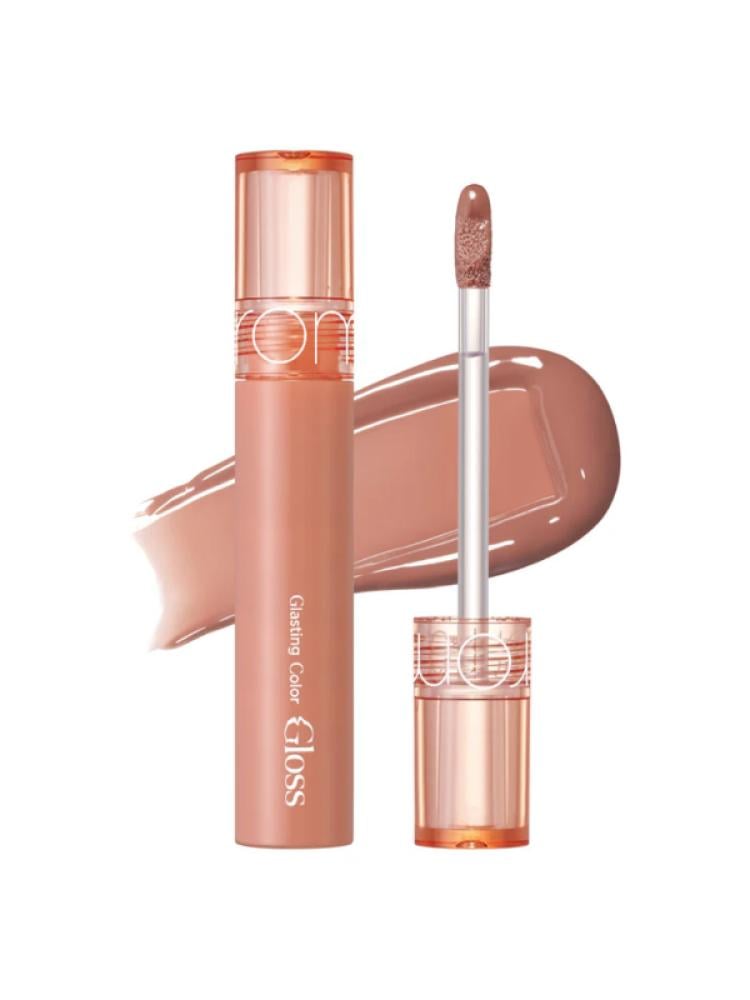 Romand Glasting Color Gloss Liquid Lip Gloss - 02 Nutty Vague