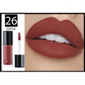 Christine Matte Liquid Lipstick W26 Long-Lasting Velvet Finish