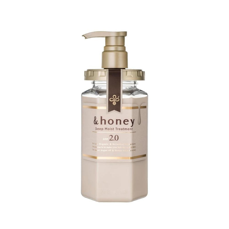 & Honey Deep Moist Hair Treatment 02 with Honey Extract, 445g