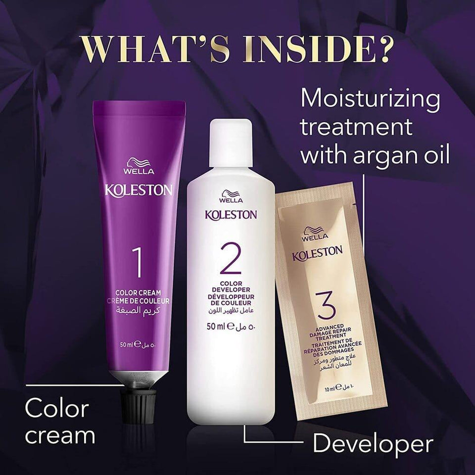 Wella Koleston Intense Hair Color Very Light Blonde Long-lasting Color 310/0