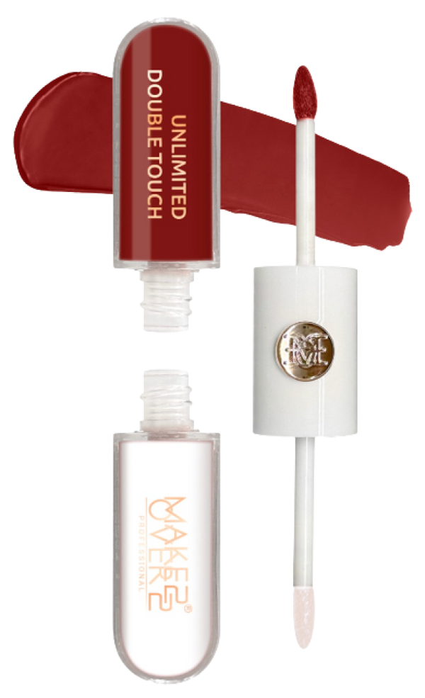 Long Lasting Lip Gloss Dual-Finish Matte and Shine Make Over22 17