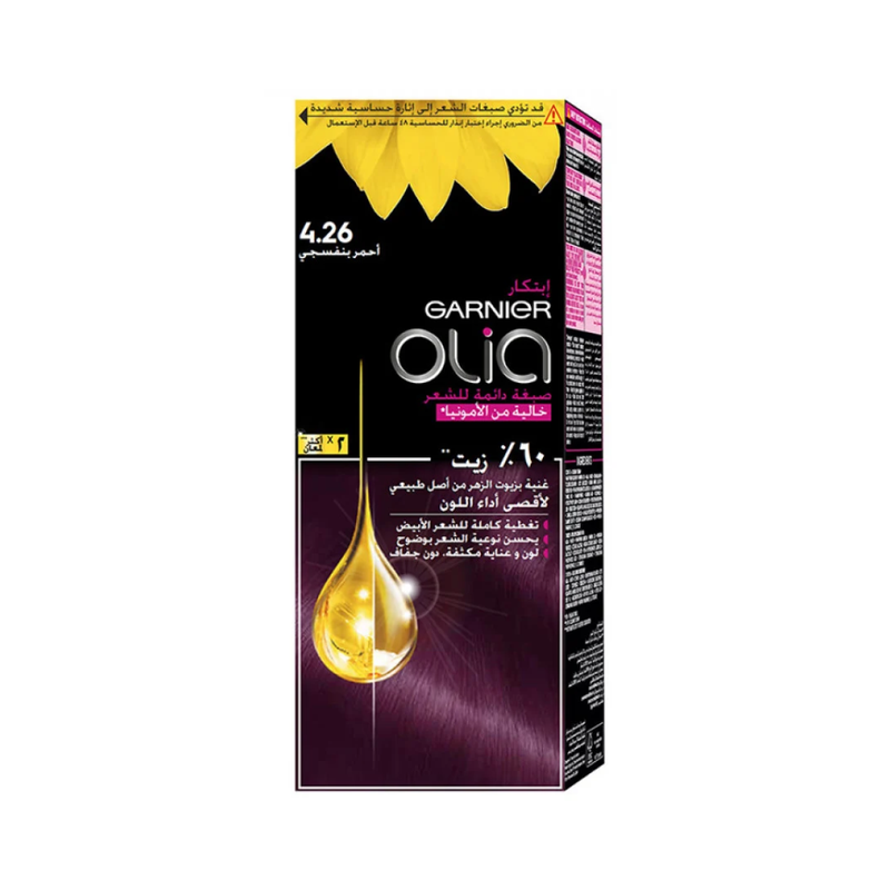Garnier Nutrisse Ammonia-Free Hair Color, Red Violet 4.26, 112 ml