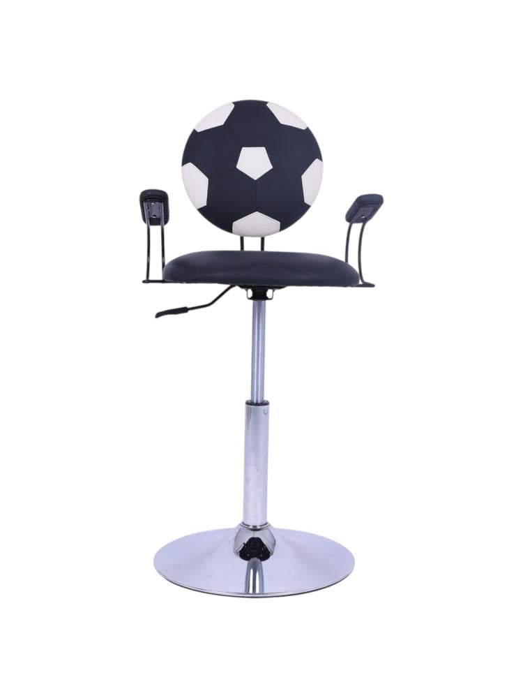 Salon System Kids Barber Chair - Football Theme - Black