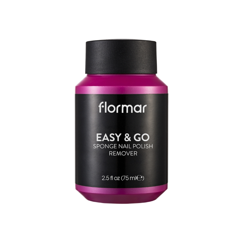 Flormar Easy & Go Sponge Nail Polish Remover Orchid Flower Extract 75ml