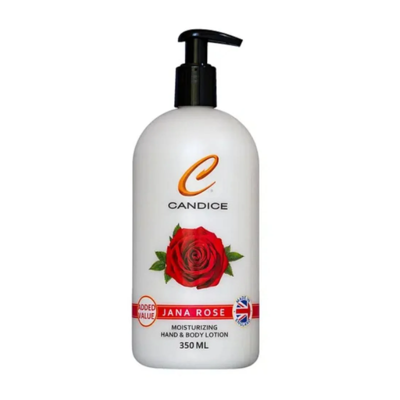 Best Rose Scented Body Lotion Moisturizing and Nourishing Formula Candice 350ml