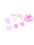 Eyelash Curler Makeup Sponge Set Hair Clip Beauty System 6 Pieces