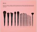 Bolver Makeup Brush Set - 14 Brushes