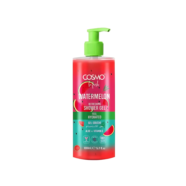 Cosmo Shower Gel Watermelon Scent Moisturizing Body Wash 1000ml