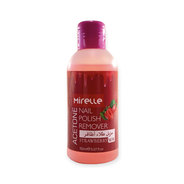 Strawberry Nail Polish Remover Gentle Solvent Merrell 150ml