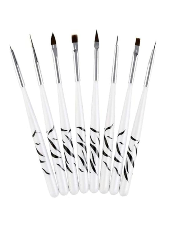Nail Brush Set - 8 Pieces