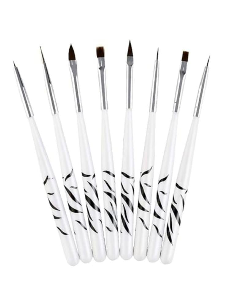 Nail Brush Set - 8 Pieces