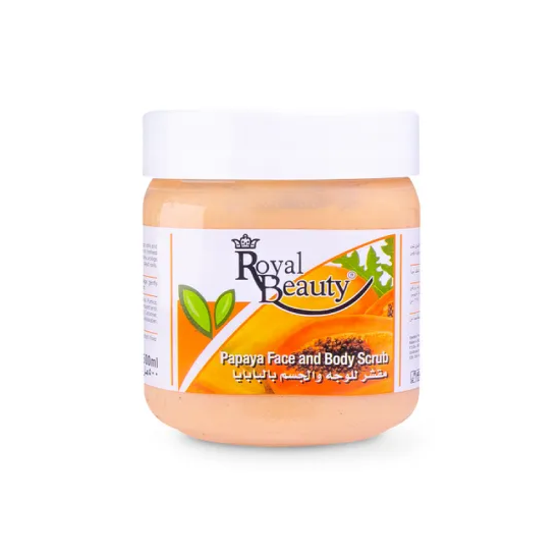 Royal Beauty Papaya Face and Body Scrub 500ml