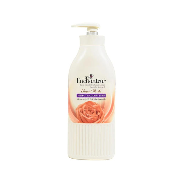 Best Body Lotion Elegant Musk Perfumed Deep Moisture Enchanteur 500ml
