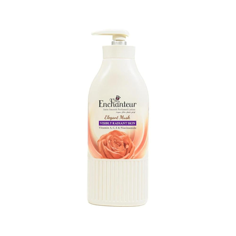 Best Body Lotion Elegant Musk Perfumed Deep Moisture Enchanteur 500ml