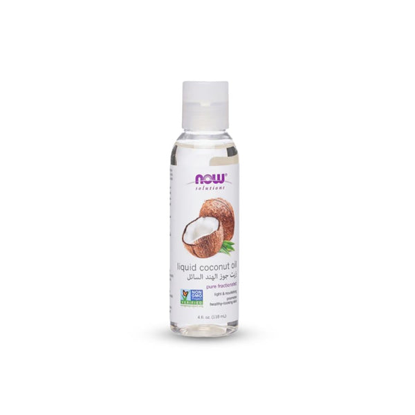 Liquid MCT Coconut Oil for Body Face Hair Now 118ml