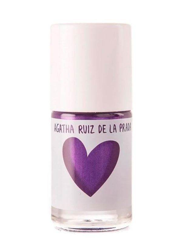 Shop Nail Polish Dark Purple Glossy Long-Lasting AGATHA 12ml