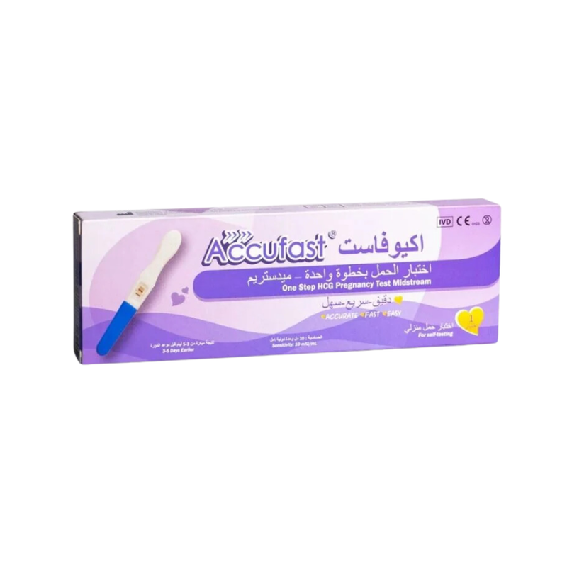 Home Pregnancy Test Midstream Fast Accurate Results ACCUfast 1 Piece
