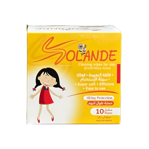 Soland Baby Cleansing Wipes, Ultra Soft, Gentle, 10 Count