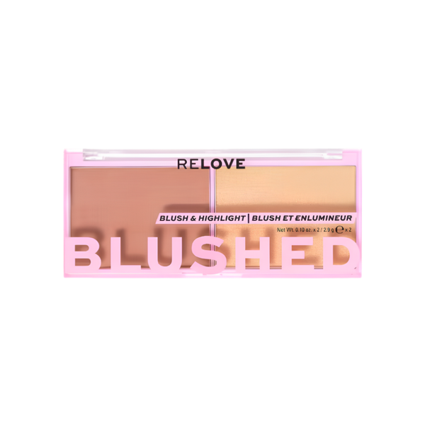 Best Blush Highlighter Duo Velvety Radiant Finish Revolution Kindness 2.9g
