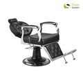 Salon System Men's Barber Chair 88093 - Adjustable Height & Footrest