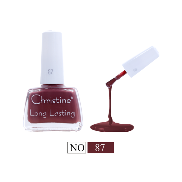 Christine Long Lasting Nail Polish No. 87 Glossy Finish