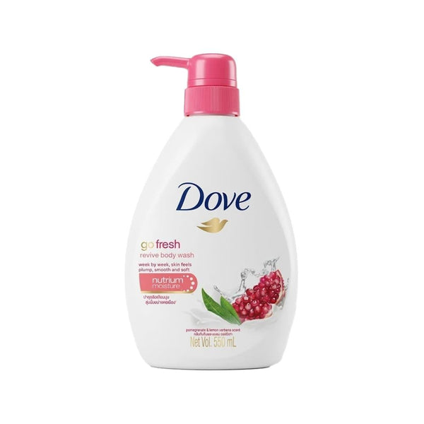 Dove Go Fresh Body Wash Pomegranate Moisturising 550ml