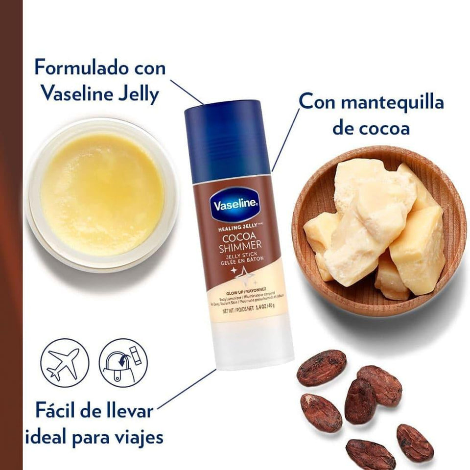 Vaseline Skin Shine & Moisturizer Balm with Cocoa 40g