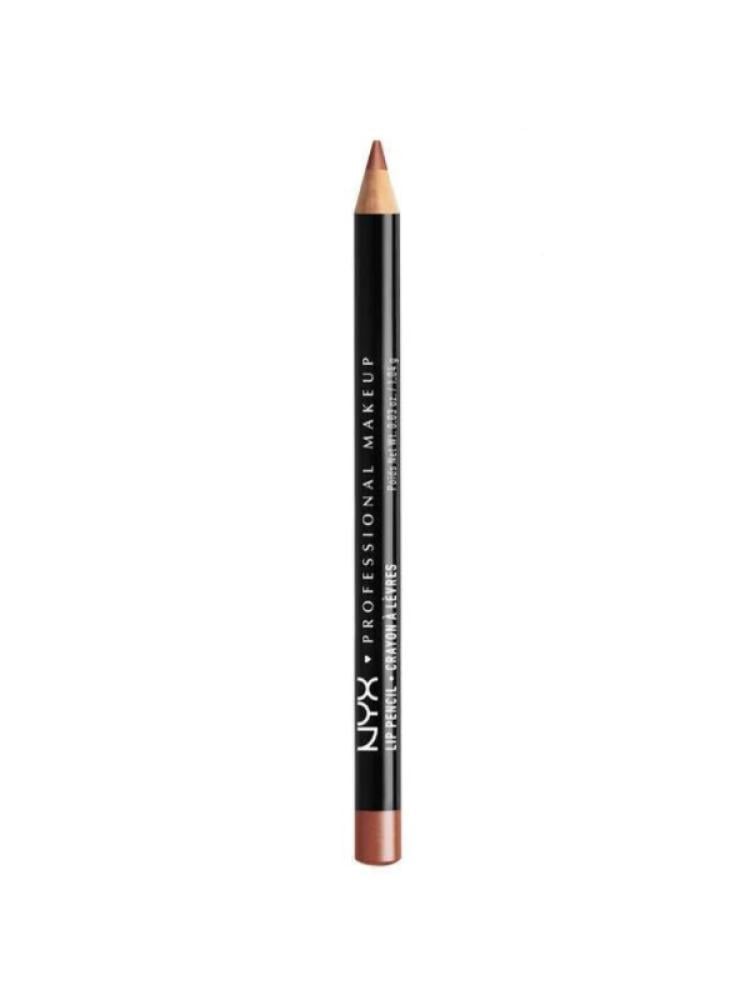 NYX Professional Makeup Slim Lip Liner Pencil - Brown