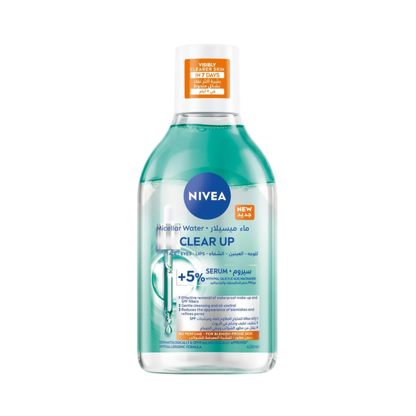 Nivea Micellar Water Makeup Remover Amino Acid Serum Nivea 400ml
