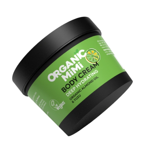 Top Rated Body Cream Almond Oil Yuzu Intensive Hydration Organic Mimi 100ml