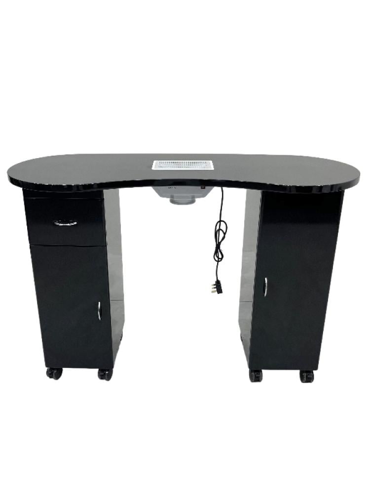 Salon System Pedicure Table - Black - Salon Furniture