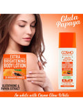 Cosmo Glow White Body Lotion with Glutathione & Papaya Extract for Radiance - 500ml