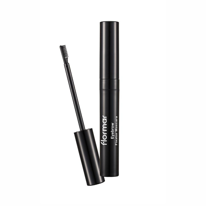 Flormar Eyebrow Mascara Tinted Setting Gel Black Long-Lasting