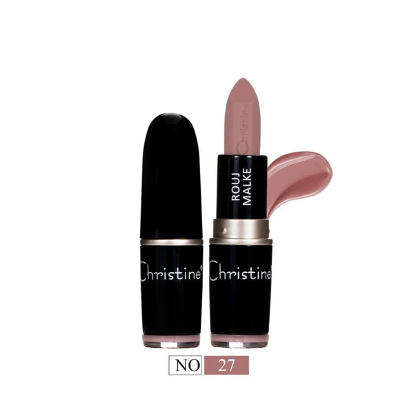 Christine Royal Lipstick No. 27 Matte Vitamin E Lip Moisturizer CH021
