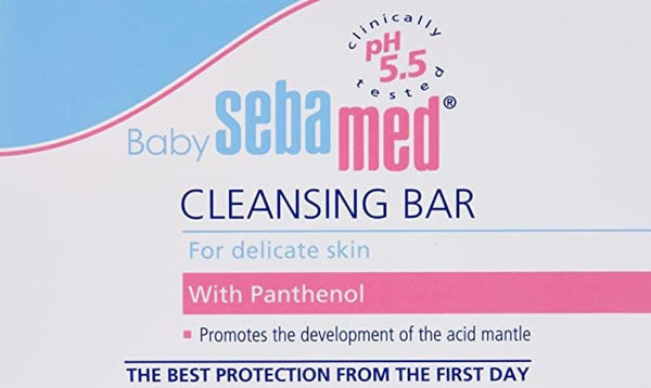 Pure Castile Bar Soap Unscented Gentle Cleansing Sebamed 100g