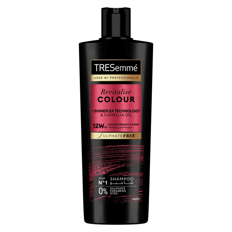 Shampoo for Oily Hair Colour Vibrancy Camellia Oil Tresemme 350ml