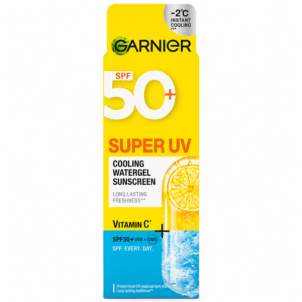Sunscreen Gel SPF 50 Cooling Water Gel Super UV Garnier 30ml