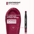 Flormar Light Wigget Powder Lipstick Matte Finish 12 Hype Shea Butter